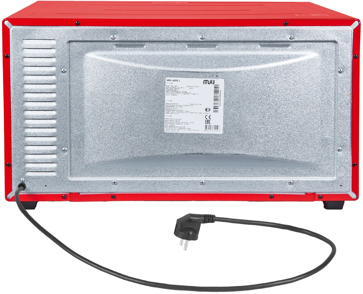 9095860 Мини-печь MIU 4203 E красный STDN-0008889 - Вид №5