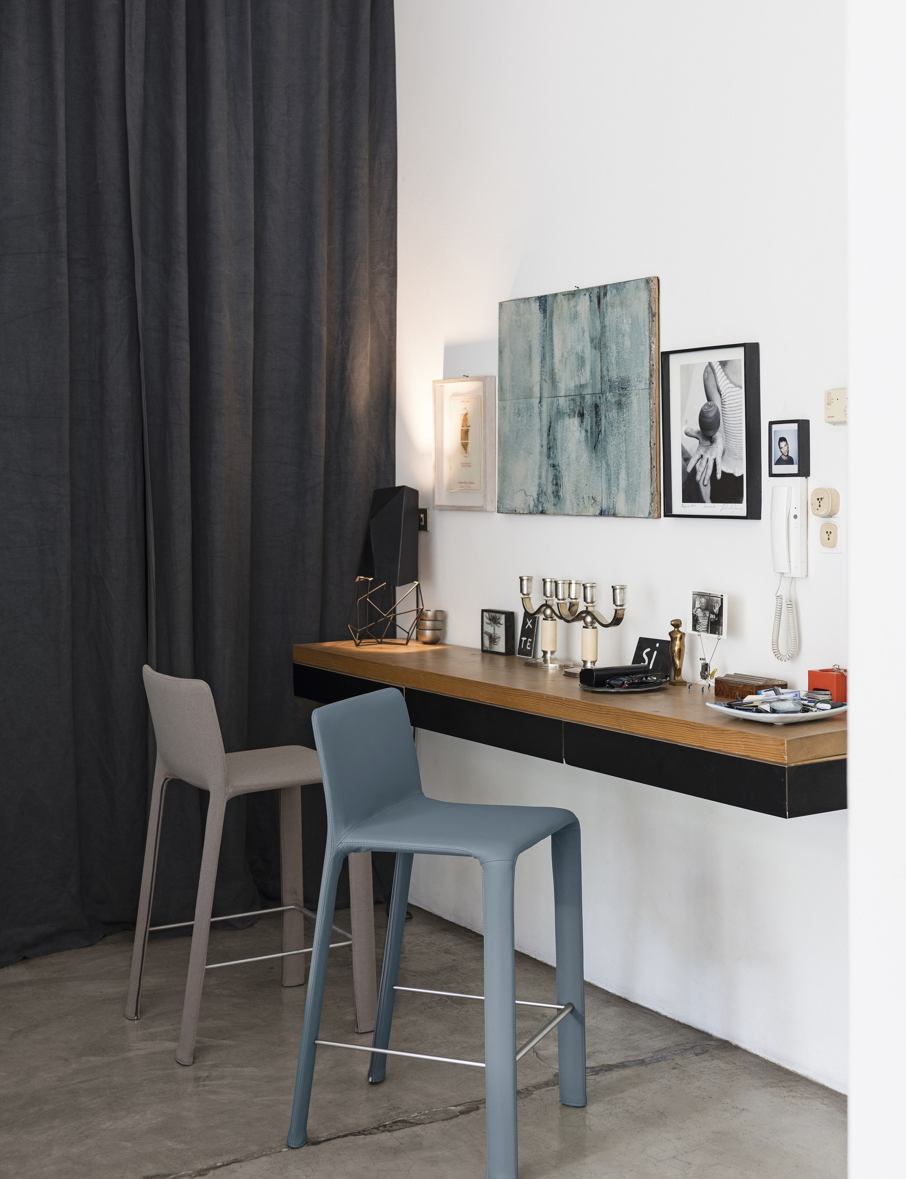 Высокий мягкий стул со спинкой Kristalia Joko ARCH-00017203 - Вид №1