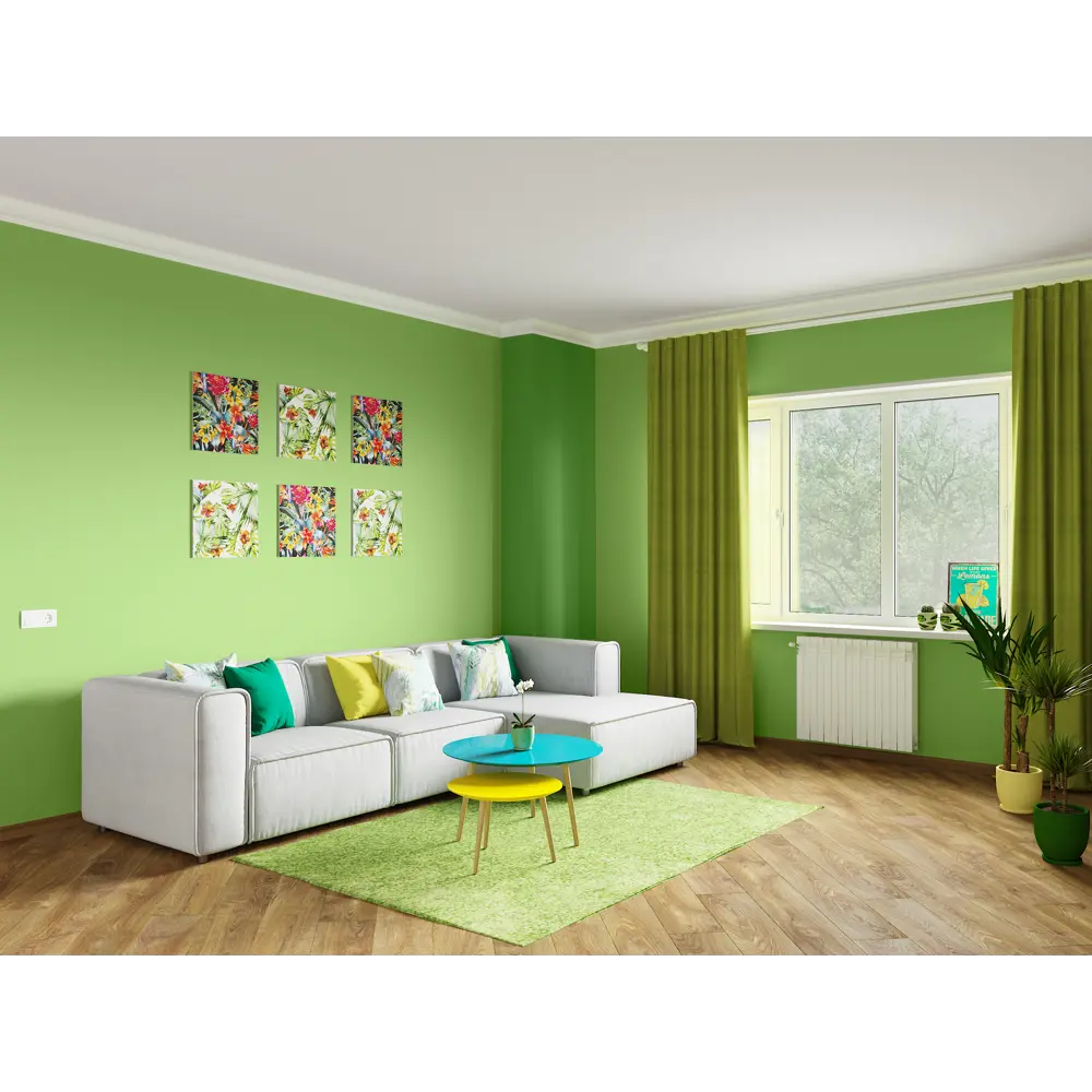 Подушка декоративная «Природа» 40х40 см цвет зелёный SEASONS STLM-2111871 - Вид №8