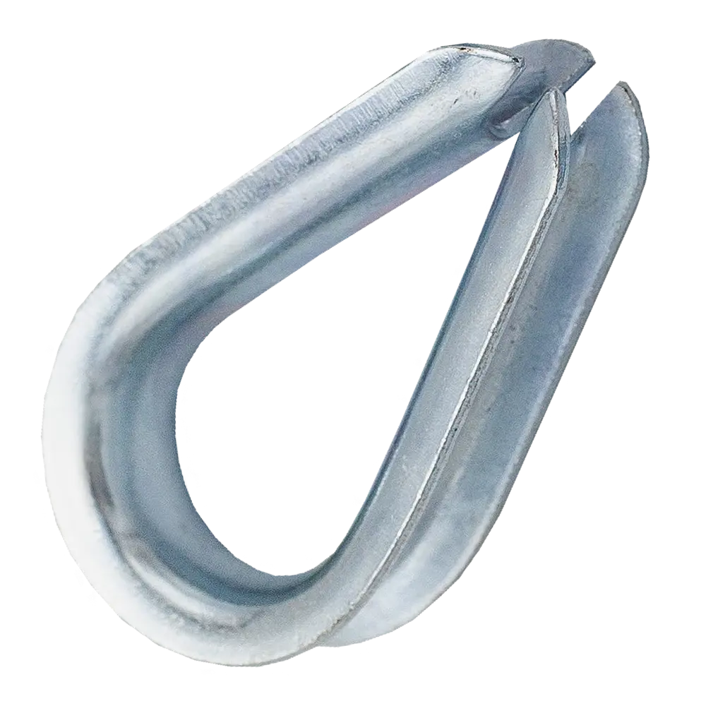 Коуш из оцинкованной стали DIN 6899 3 мм 2 шт Santreyd STLM-2166423 - Вид №1