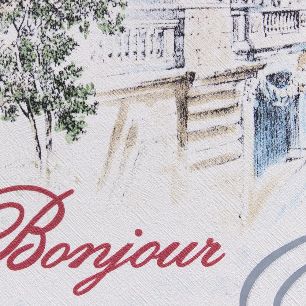 Обои виниловые WallDecor Париж голубые 0.53 м АС85000-65 АСПЕКТ РУ STLM-2119775 - Вид №1