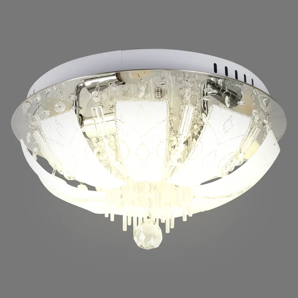 Люстра хрустальная подвесная Пари 4xE14x60 Вт, LED, металл/стекло, цвет хром WINK STLM-2074334 - Вид №19