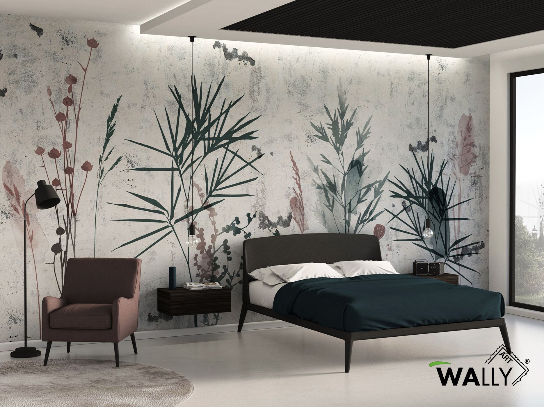 Моющиеся нетканые обои WALLYART Lacollection ARCH-00109646