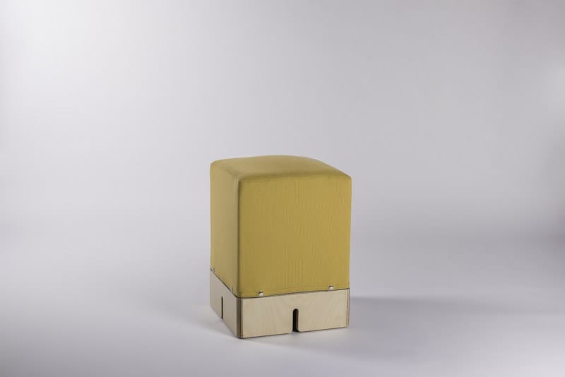 Модульный квадратный пуф из ткани KEIGIO® KEIGIO® 36X36 ARCH-00105122 - Вид №14