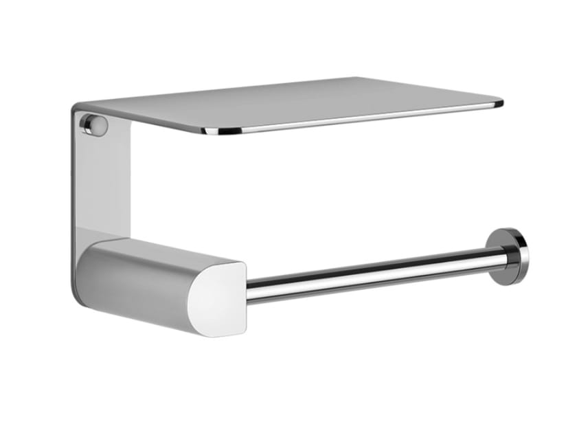 Латунный держатель рулона с крышкой Gessi рельеф ARCH-00000787