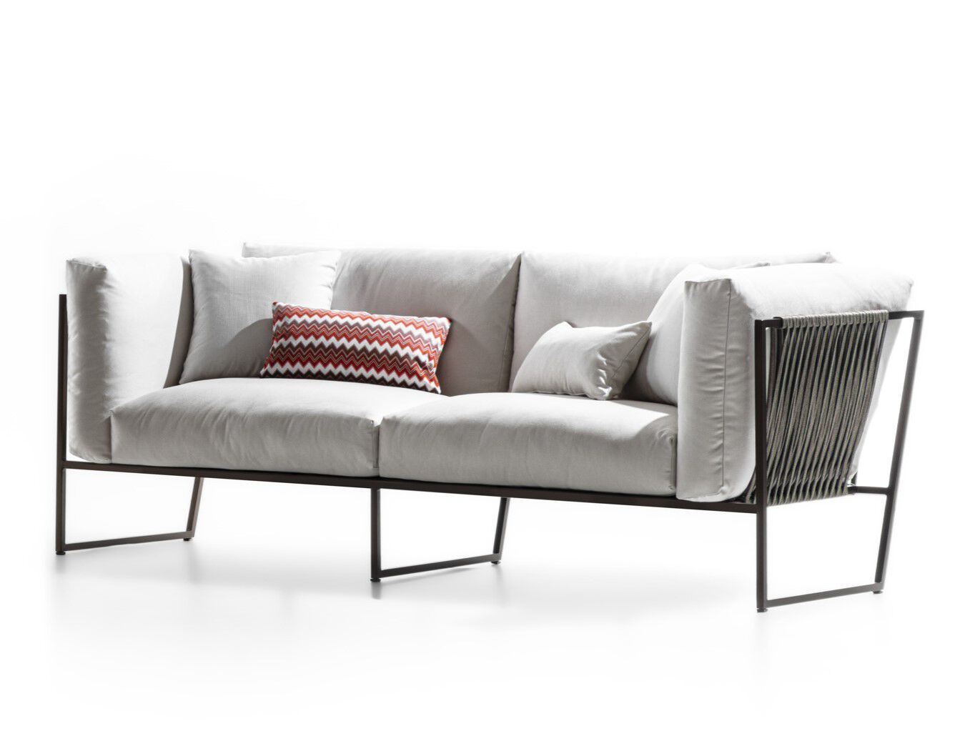 3-местный тканевый съемный садовый диван GRUPPO FOX FuoriPorta ARCH-00063779