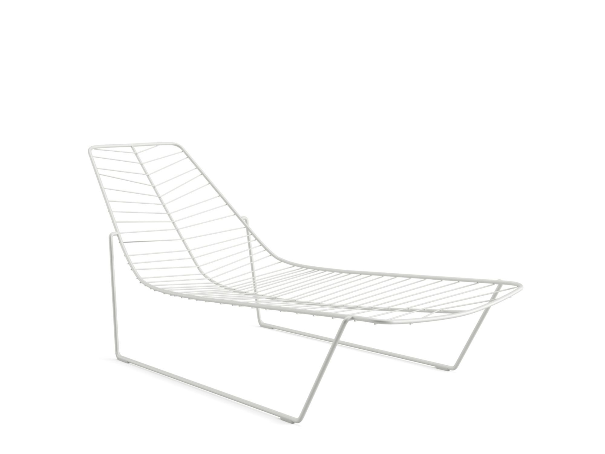 Стальной садовый шезлонг Arper ARCH-00120636 - Вид №12