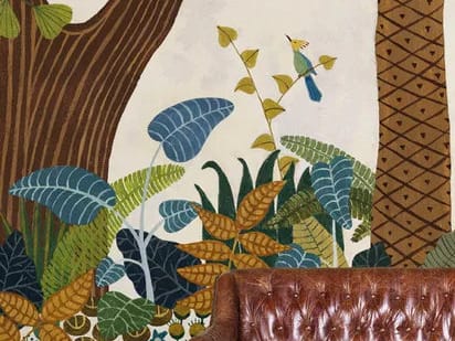 Натуральный ПВХ обои бесплатно, ЭКО, моющиеся WallPepper Online SELECTION ARCH-00095487