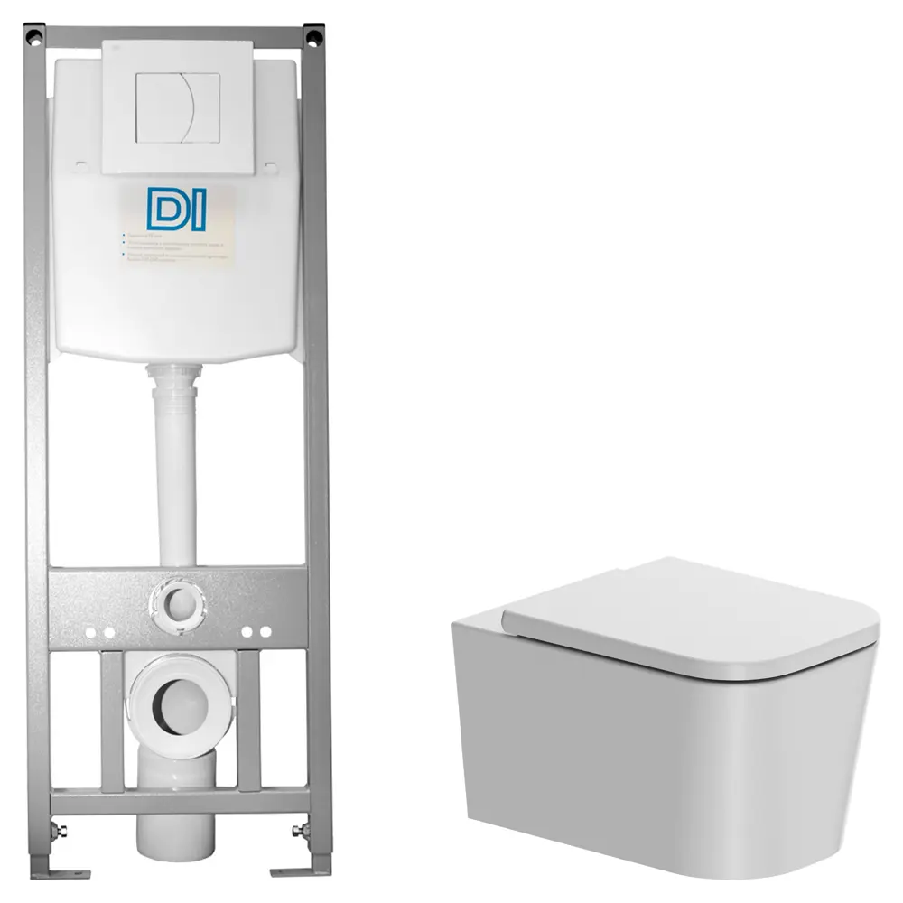 Комплект инсталляции Di с безободковым унитазом AM.PM Moxie STLM-2046001