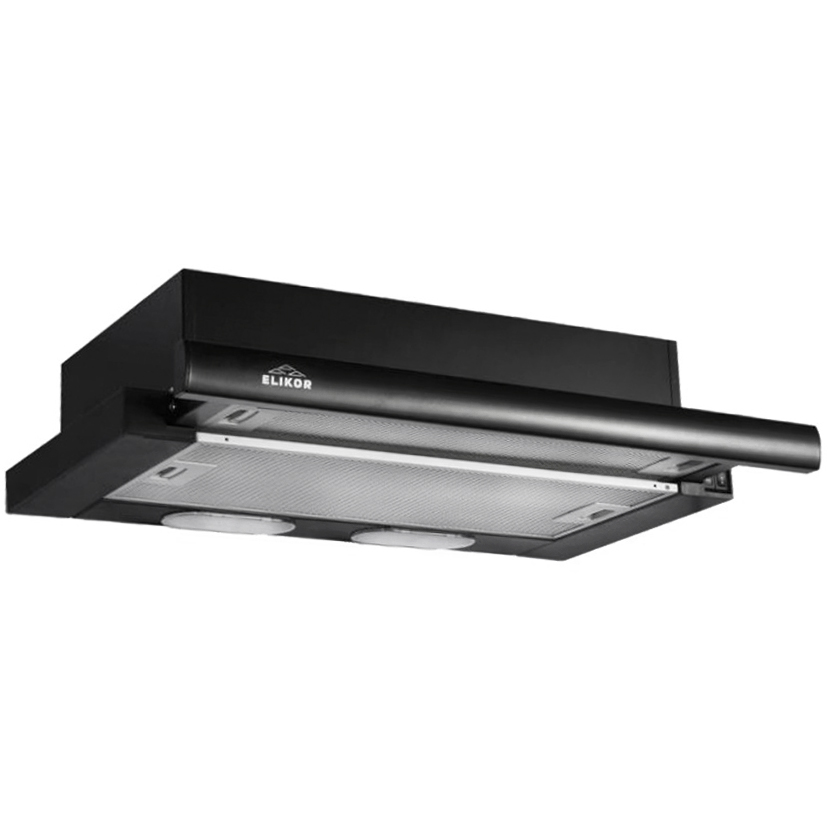 1040551 Вытяжка телескопическая ELIKOR Интегра 50П-400-В2Л черный/черный STDN-0013170 - Вид №2