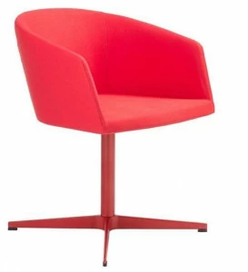 B&T Design Вращающееся кресло из ткани с 4 спицами