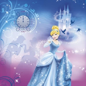 4-407-Cinderella-s-Night Фотообои Komar Disney 2.54х1.84 м
