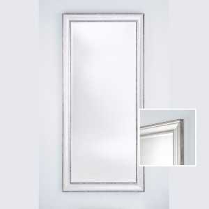 2858.462 Зеркало интерьерное Lorca Silver XL деревянная рама Deknudt