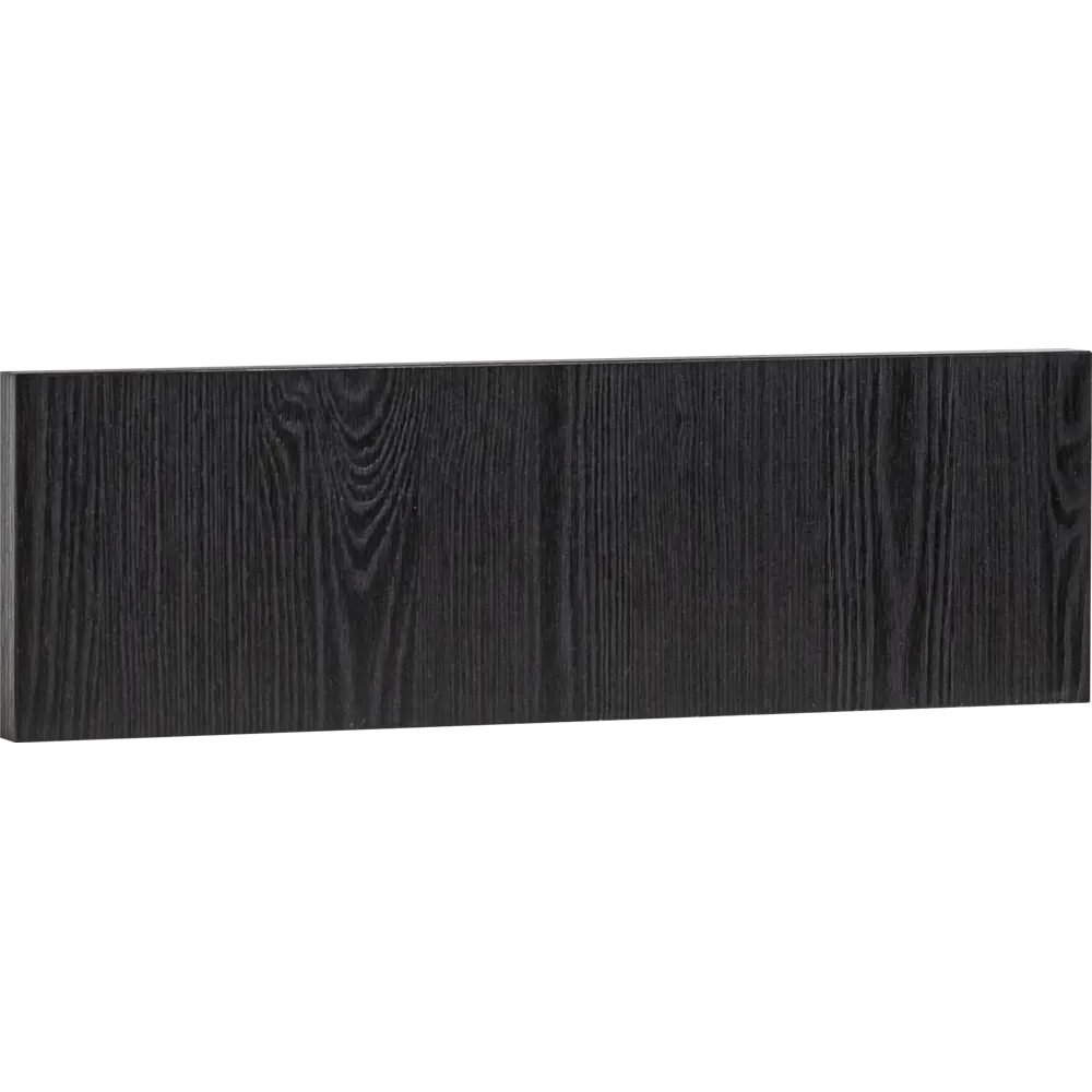 Фасад выдвижного ящика Konsensa Канск 40×13 см черный полуматовый 89423344 STLM-1573179