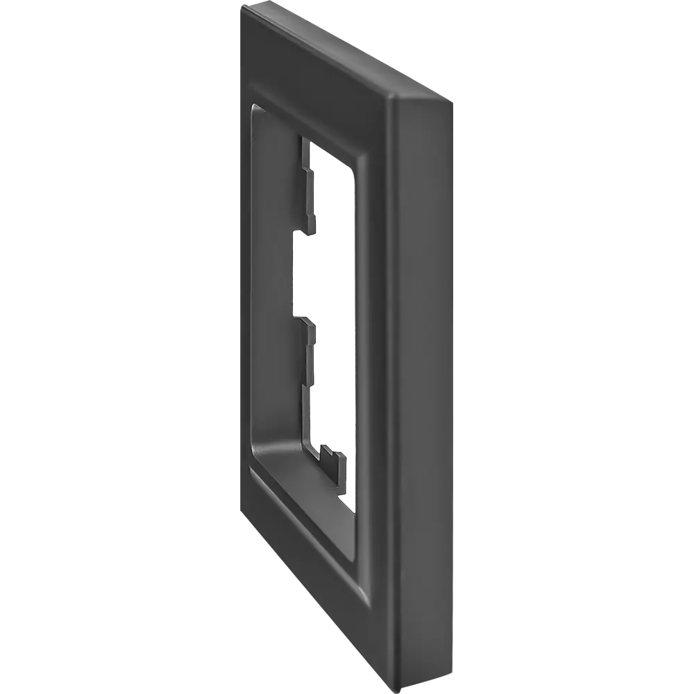 Рамка IEK Brite графит для розеток и выключателей - стильное решение для интерьера 87761349 STLM-1107706 - Вид №1