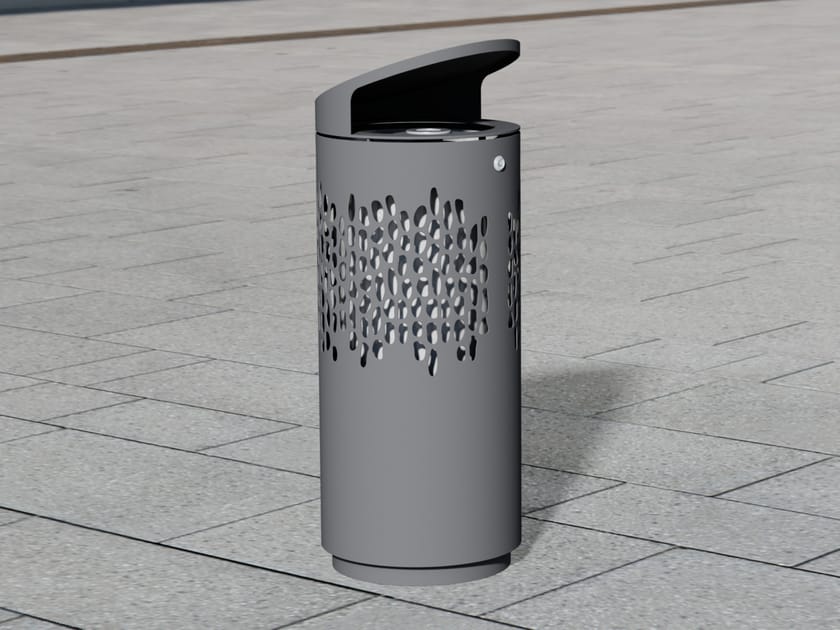 Держатель для мусора из нержавеющей стали с крышкой для наружного использования BENKERT BANKE мусорное ведро ARCH-00124345