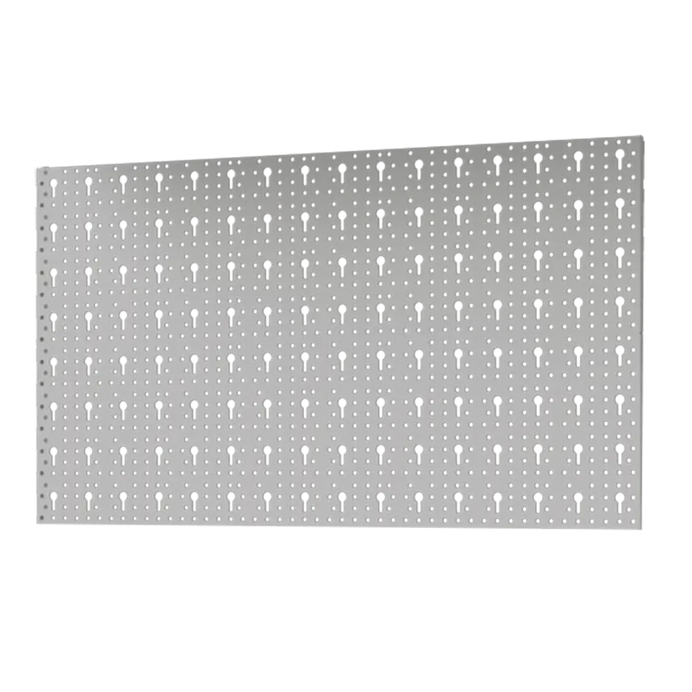 Перфопанель 80x20 см Spaceo цвет белый 2 шт STLM-2063076