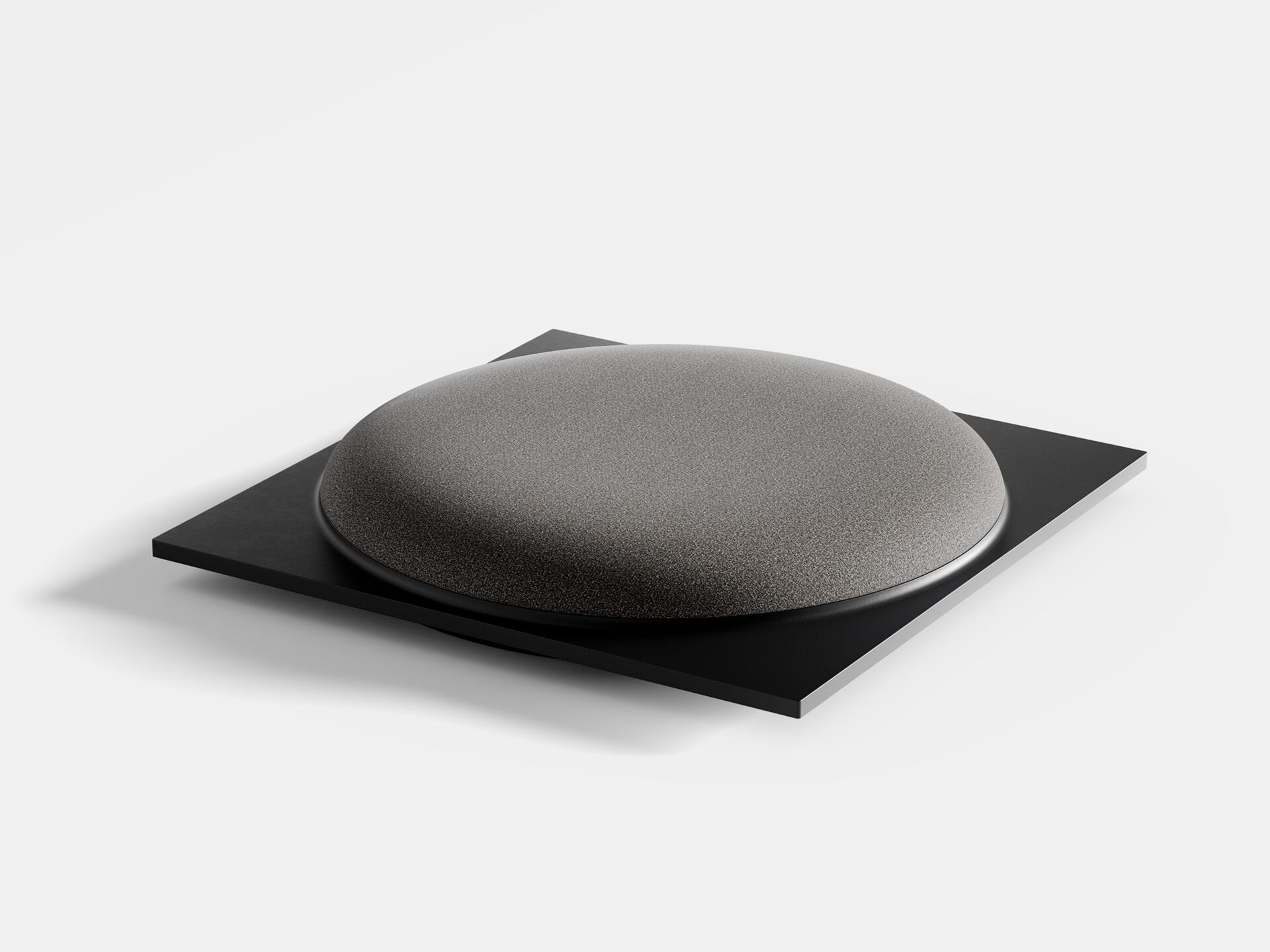 Бетонный квадратный пуф PULKRA купол ARCH-00009913 - Вид №9