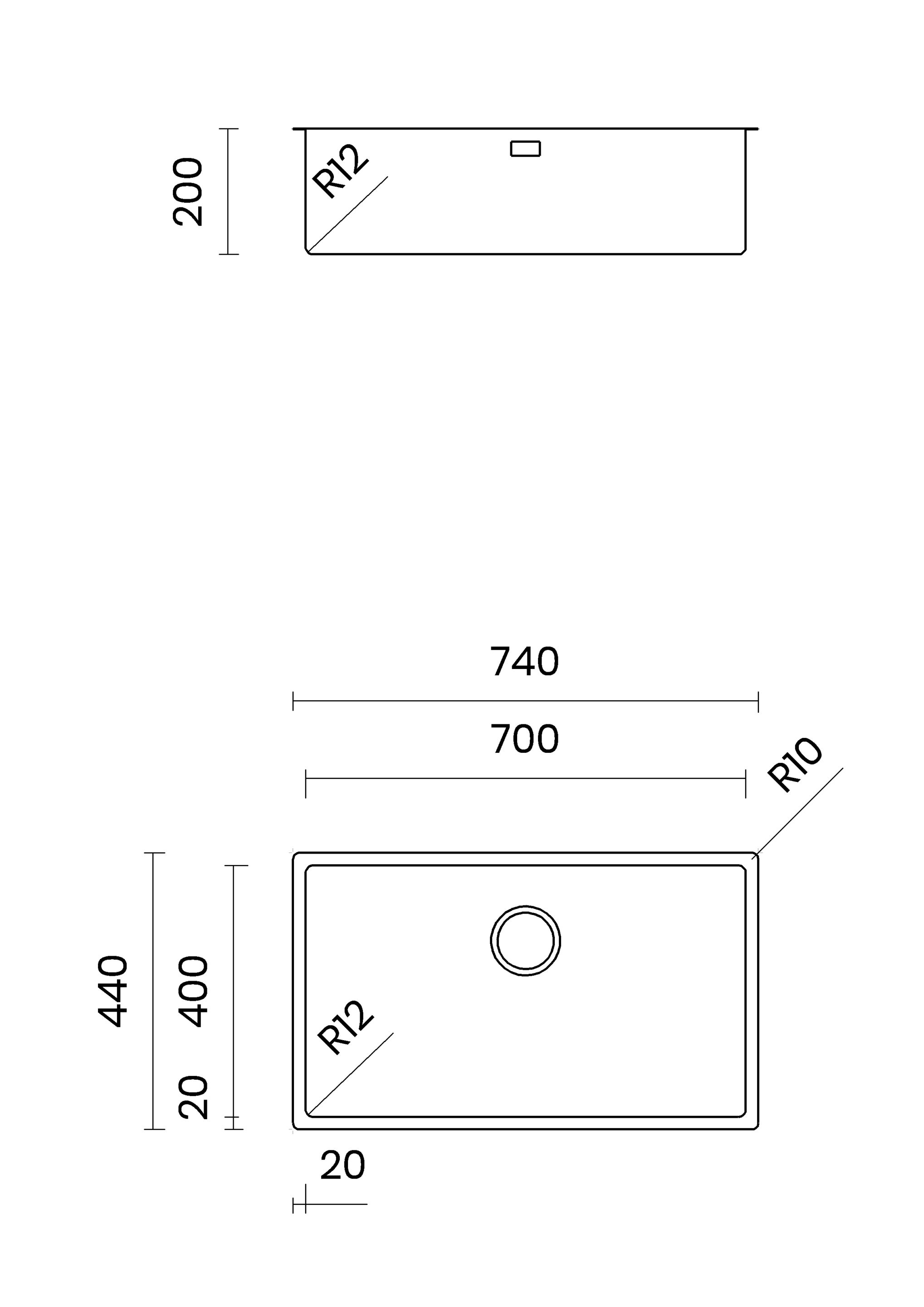 Раковина из нержавеющей стали TASCA Canova DuriX ARCH-00072877 - Вид №9