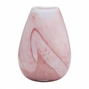 Ваза стеклянная розовая 28 см Garda Decor GARDA DECOR - 113774 Розовый