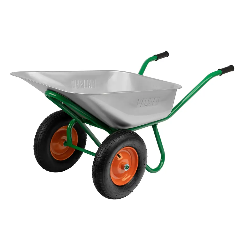Тачка садовая двухколесная усиленная 320 кг/90 л 18513429 STLM-2179127 Santreyd 