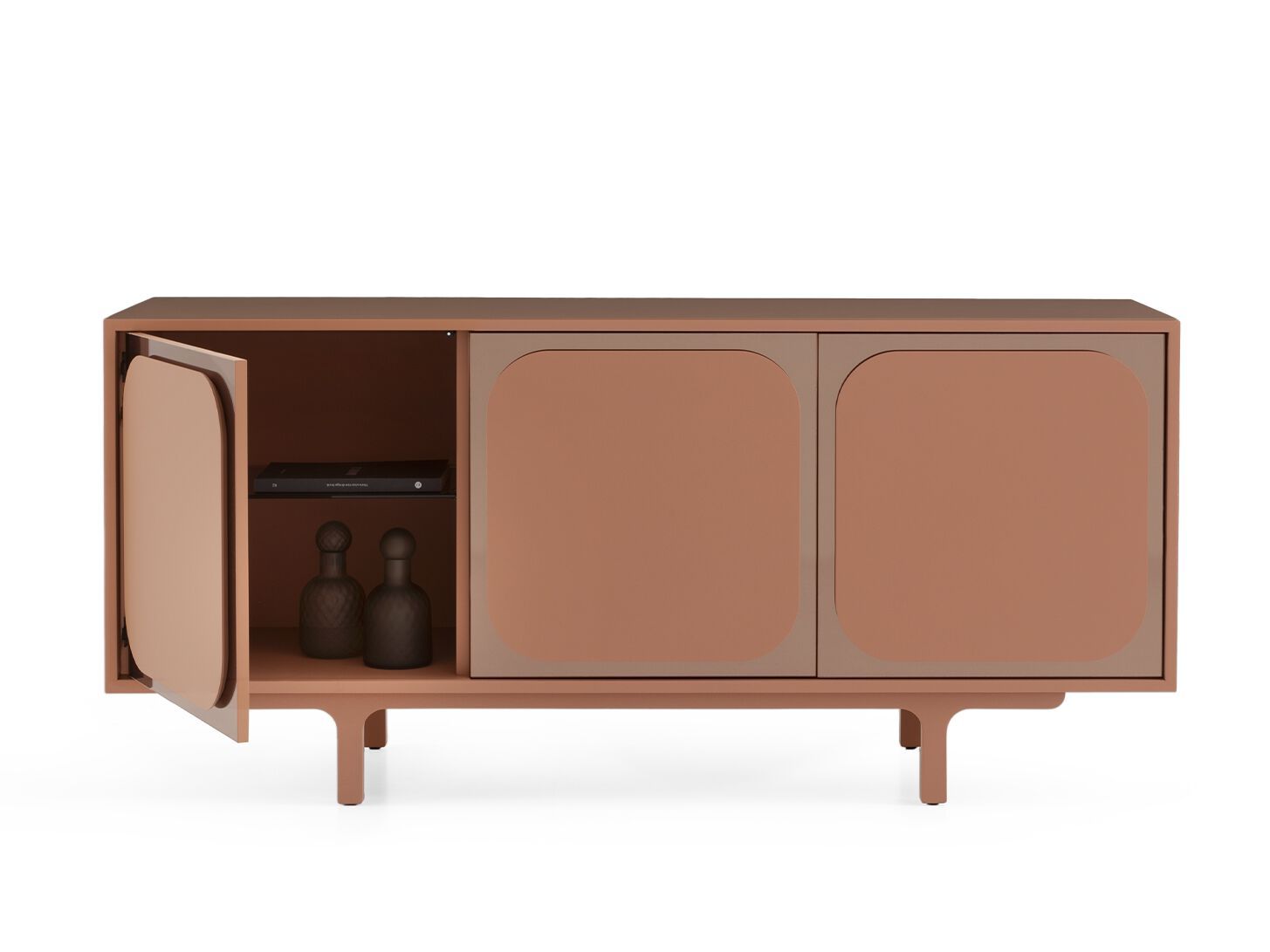 Шкаф из дерева и стекла с распашными дверями Morica Design Haute Couture ARCH-00093048 - Вид №2