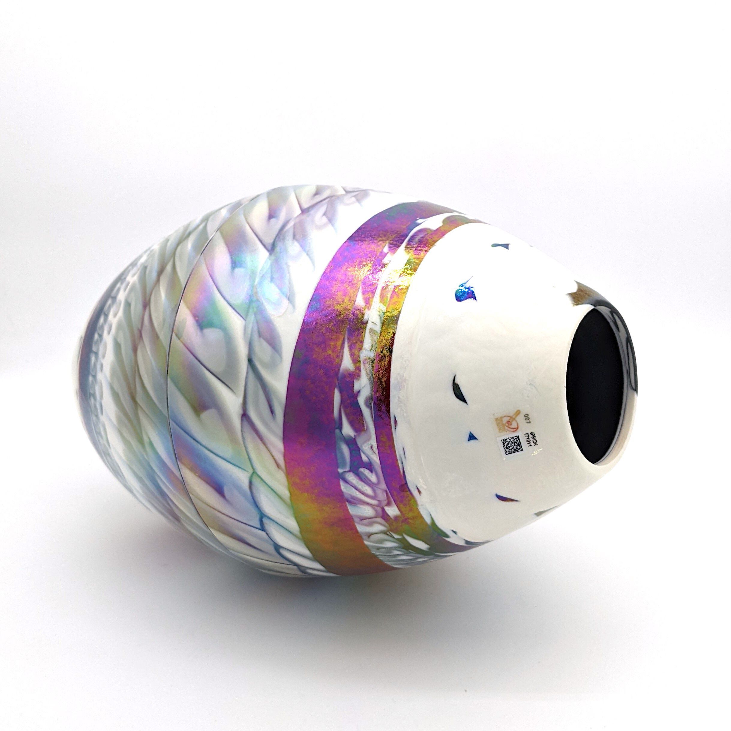 Круглая ваза ручной работы из муранского стекла YourMurano Design vases ARCH-00129960 - Вид №1