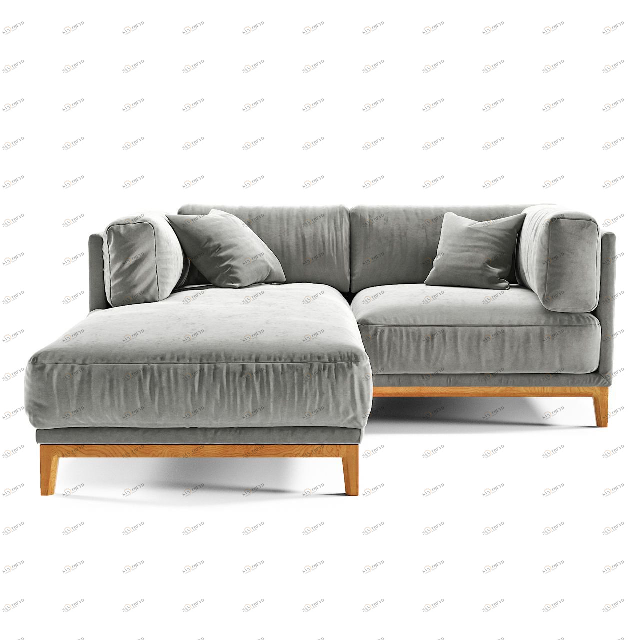 светло серый диван велюр