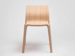 ONDARRETA Штабелируемый деревянный стул Silu