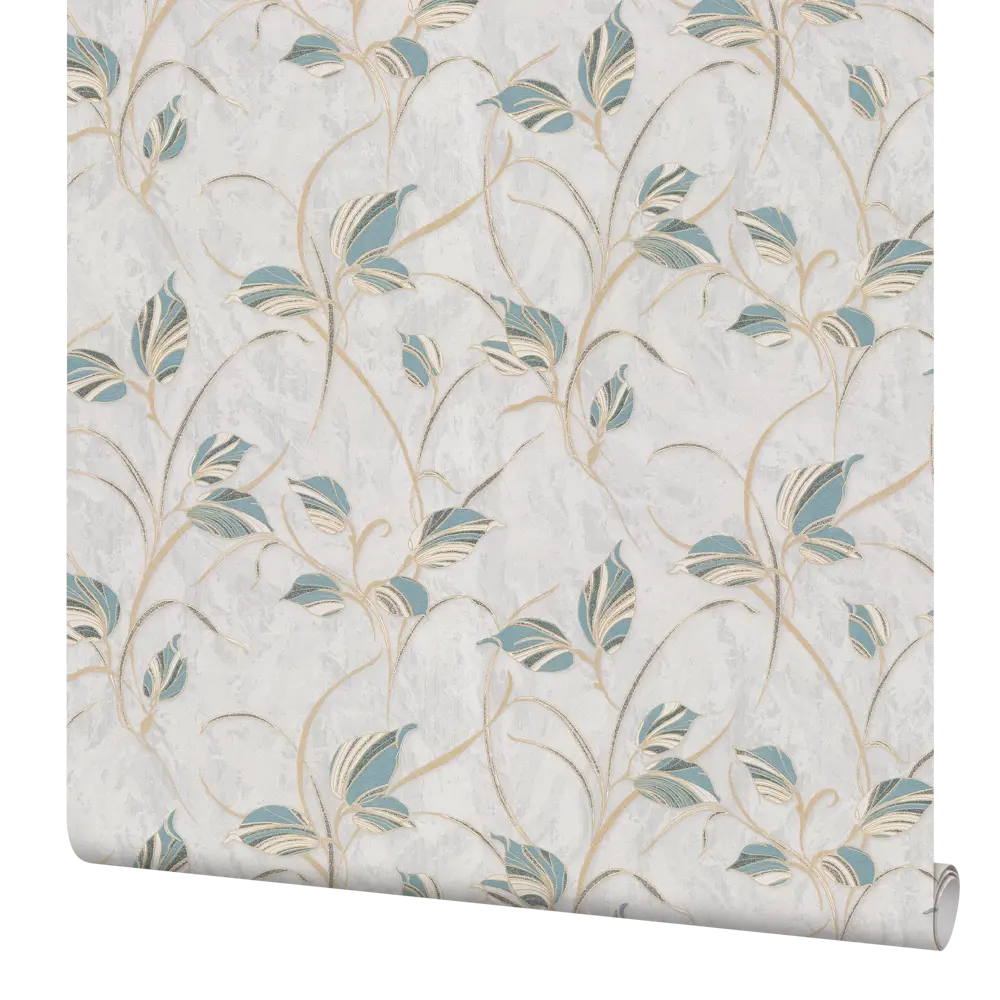 Флизелиновые обои Palitra Home Pro-Fleur в изумрудных тонах 89391374 Protect-fleur STLM-1331652