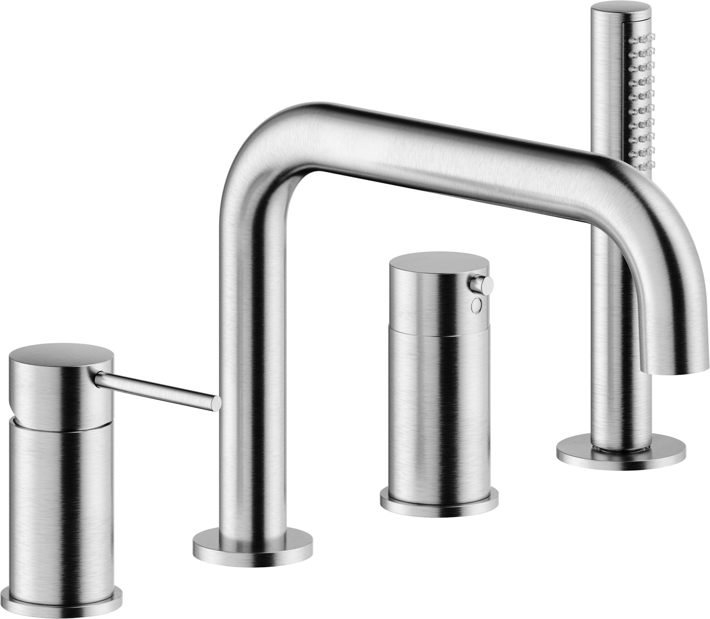 Однорычажный смеситель для ванны с ручным душем Nobili Velis ARCH-00094582 - Вид №4