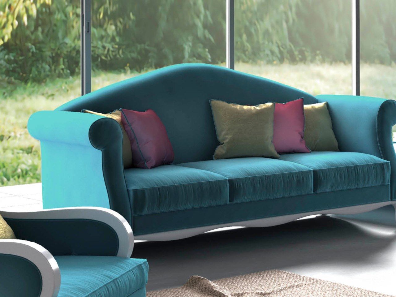 Ткань диван CASA +39 Smeraldo ARCH-00143890 - Вид №3