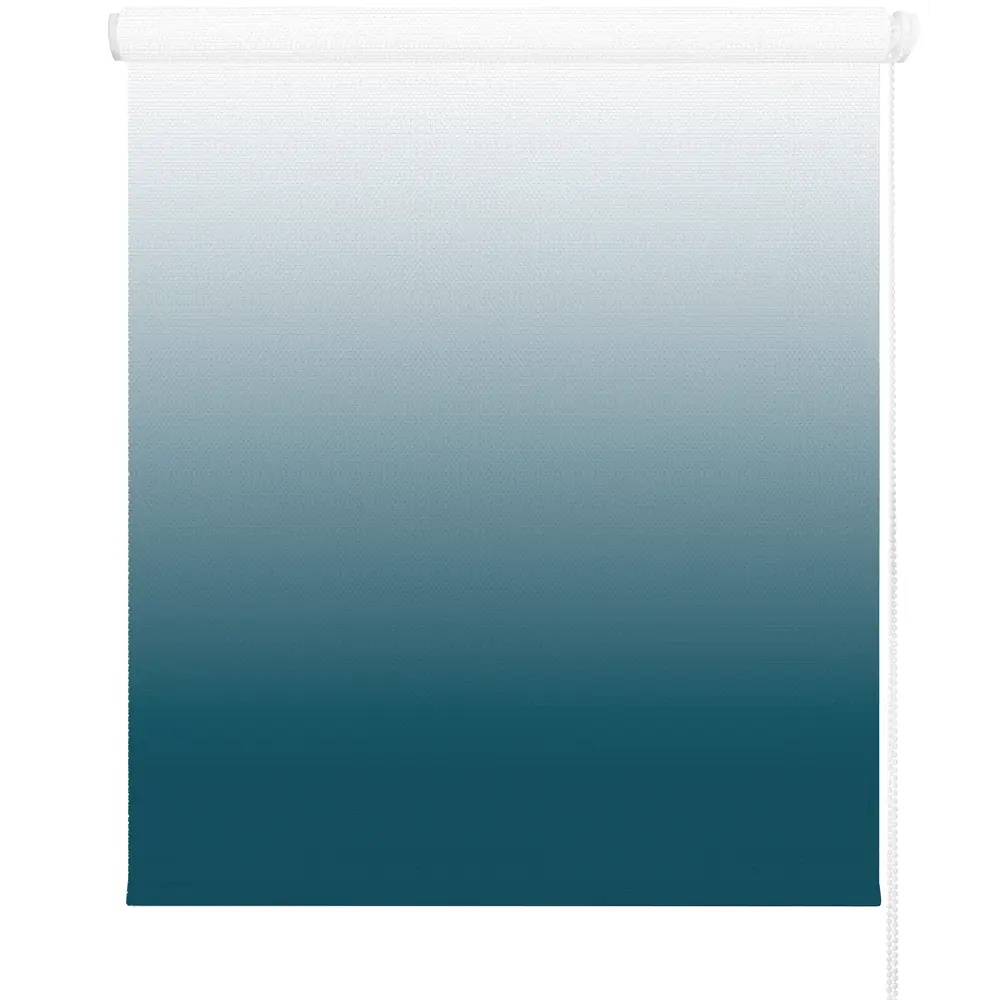 Штора рулонная Градиент 40x170 см цвет сине-белый DOMLEGRAND STLM-2165821