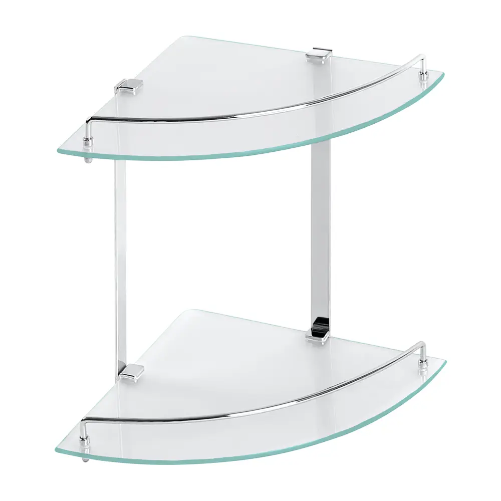 Полка для ванной Verran Basic угловая двухъярусная STLM-2147472