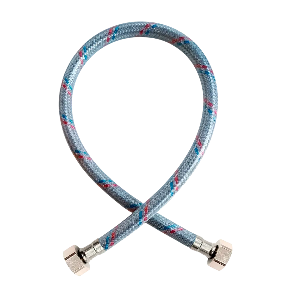 Гибкая подводка для воды Vaxt 1/2" гайка-гайка 100 см STLM-2049599 - Вид №2