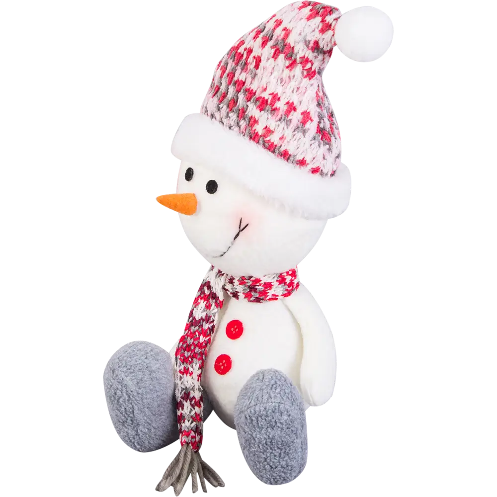 Декоративная фигура «Снеговик в шапке и шарфе», 20 см Santreyd STLM-2114279