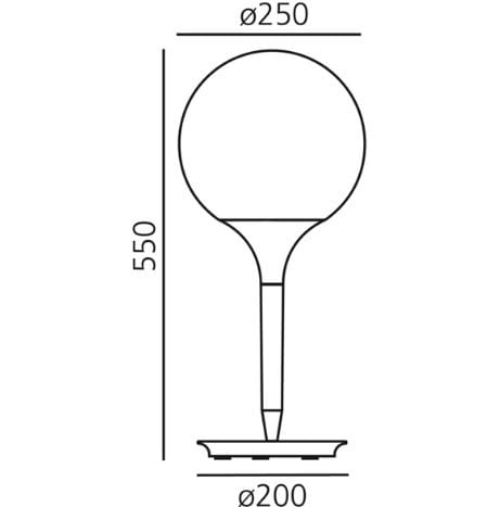 Настольная лампа из дутого стекла Artemide Castore ARCH-00144965 - Вид №5