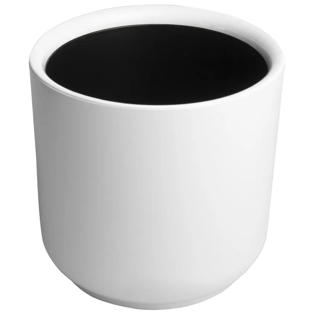 Кашпо Evergreen Design Дельта 25x25x25 см v9.8 л пластик белый STLM-2115700