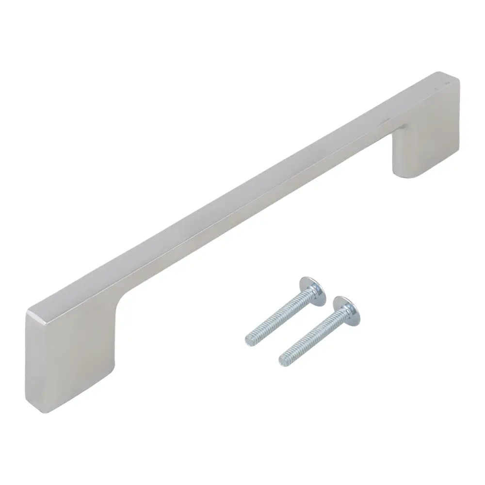 Мебельная ручка-рейлинг Kerron R-3030 128 мм металл матовый хром STLM-2080789 - Вид №1