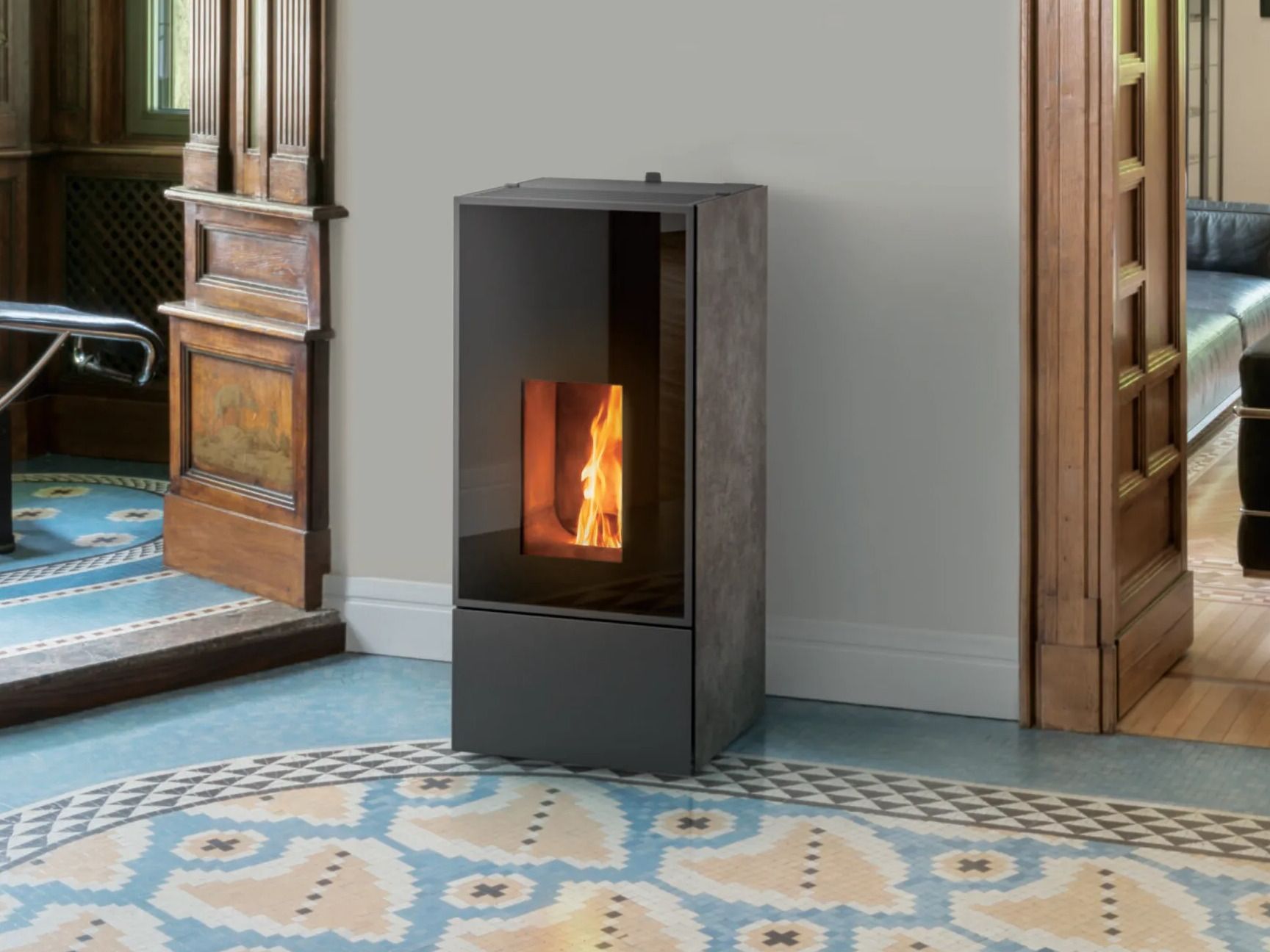 Пеллетная печь с естественной конвекцией MCZ EIKO ARCH-00035333