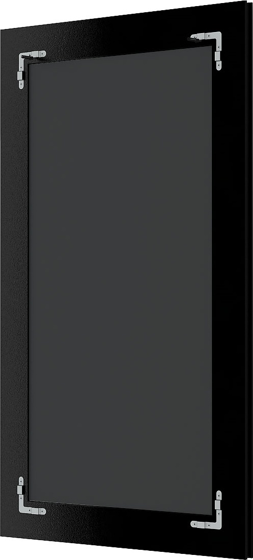 BY 3616 Зеркало с фацетом в багетной раме - старое дерево с плетением 70 mm EVOFORM Exclusive - Вид №1