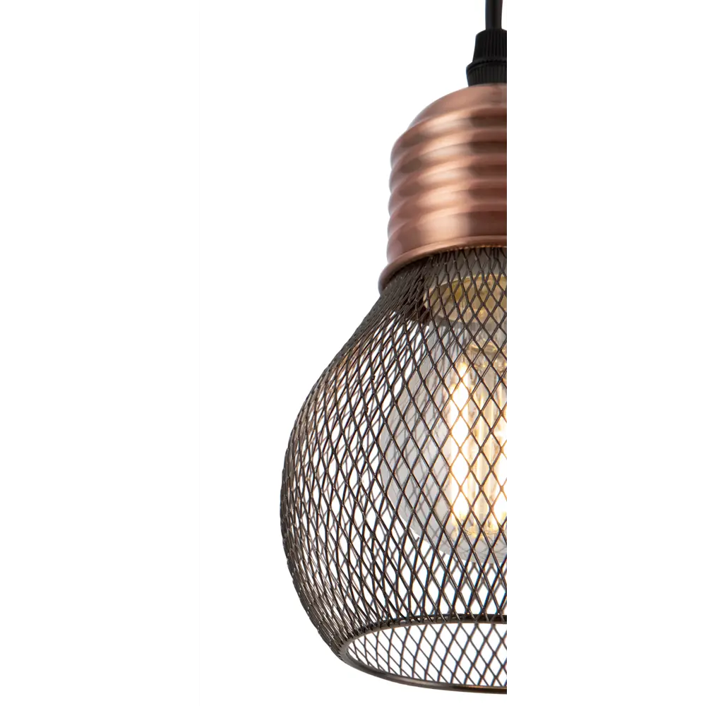 Подвесной светильник Freya FR4011PL-01BBS в стиле лофт с медным плафоном 89168218 STLM-0912732 - Вид №6