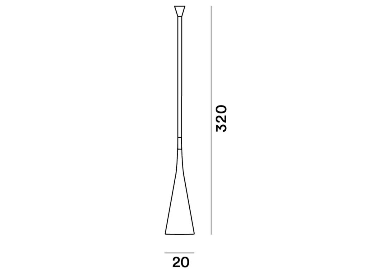 Термопластичный эластомер светодиодный подвесной светильник Foscarini Uto ARCH-00107104 - Вид №7