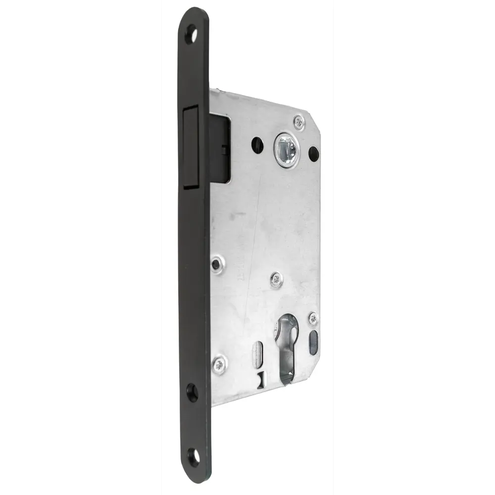 Корпус замка Palladium 585M 80x140 мм сталь цвет черный STLM-2091795