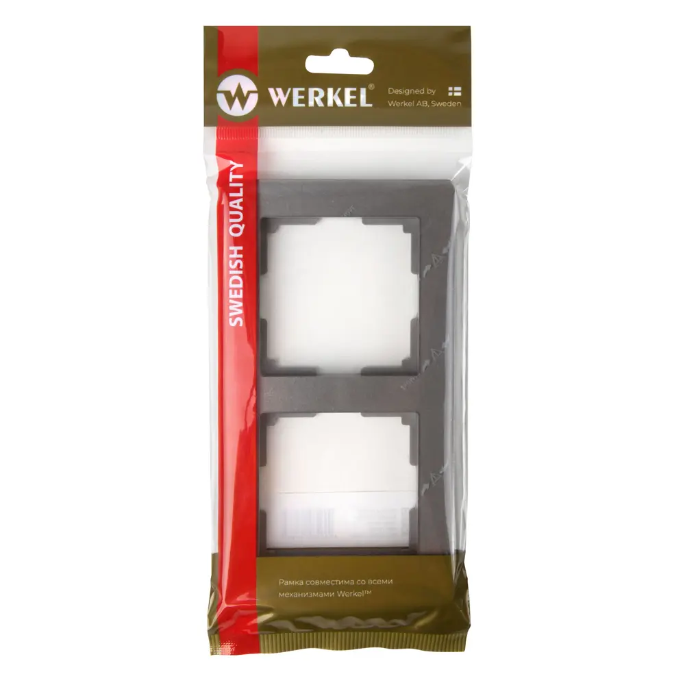 Рамка Werkel Graphite для розеток и выключателей в стильном парящем дизайне 86884237 Acrylic STLM-0072317 - Вид №3