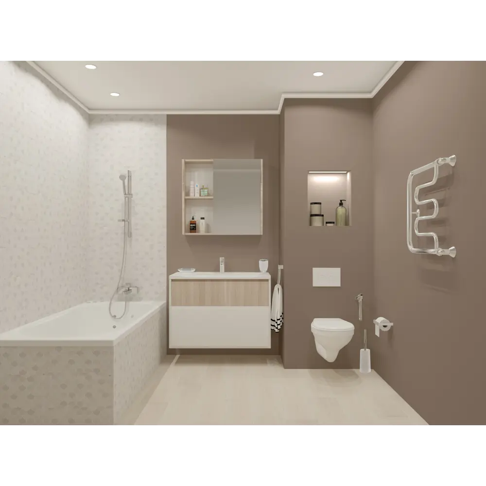 Краска PR-X Clean&Color 1 л Бежевый кашемир PRIMALEX STLM-2200873 - Вид №4