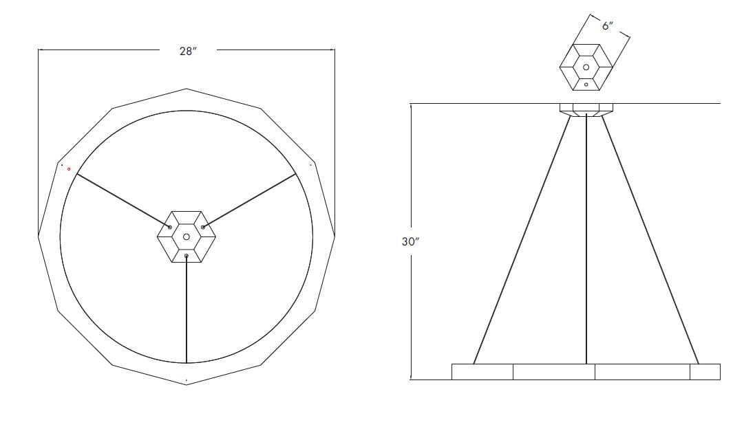 Подвесной светильник Matthew McCormick DODECA ARCH-00044527 - Вид №22