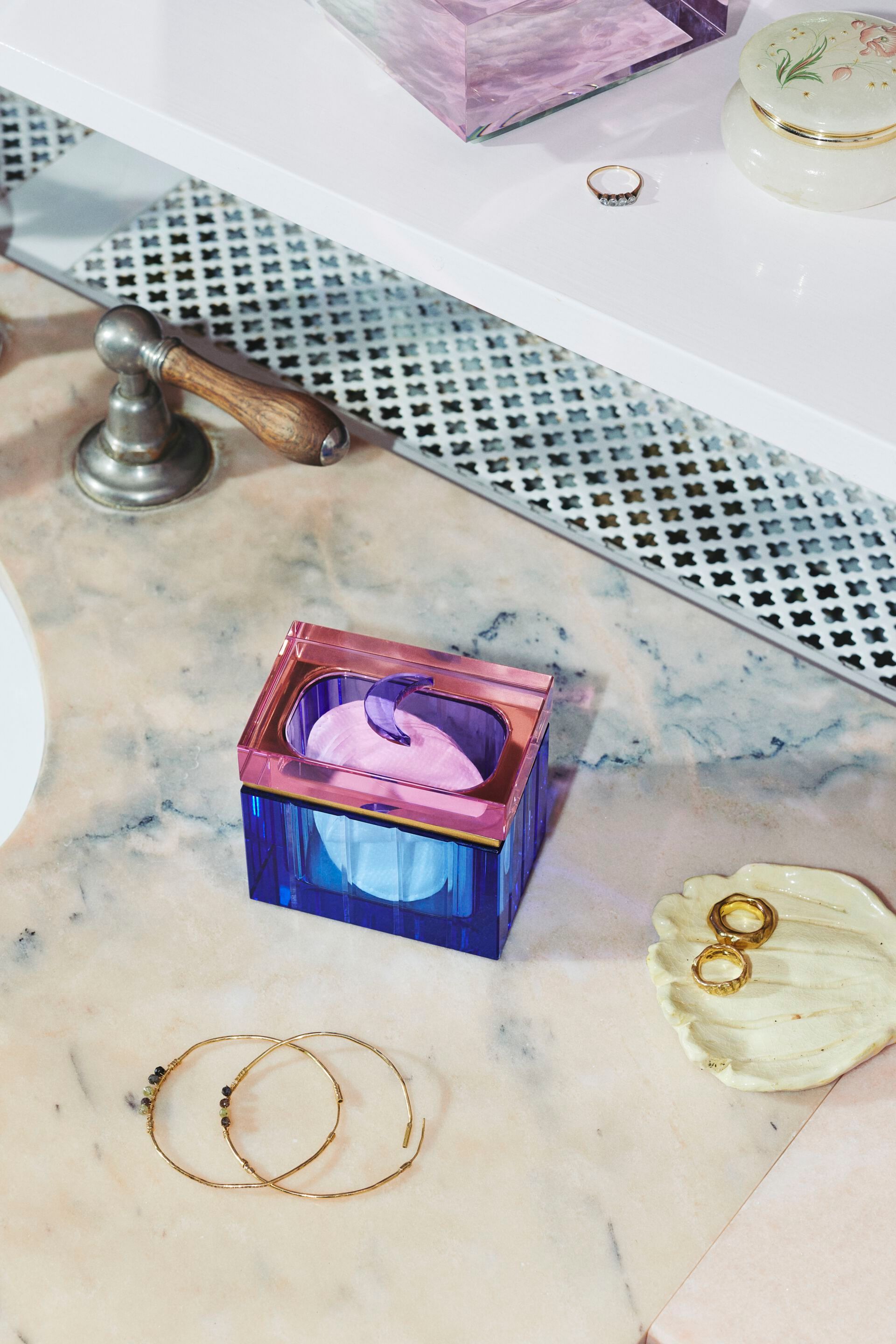 Хрустальная шкатулка для драгоценностей Reflections Copenhagen Rose Prelude ARCH-00001555 - Вид №1