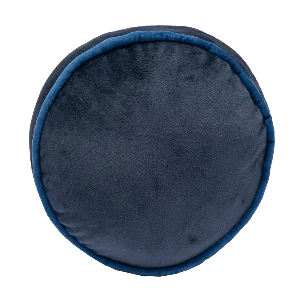 Декоративная подушка Валик 60x20 см цвет синий 89411849 STLM-2004567 Santreyd  - Вид №1