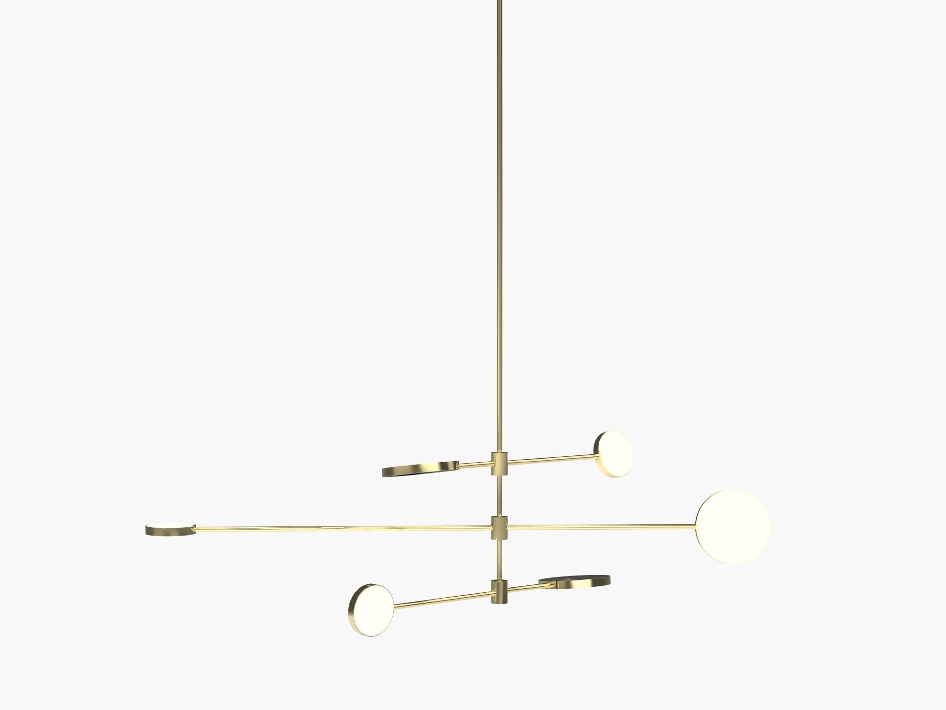 Металлический светодиодный потолочный светильник ручной работы Cameron Design House Motion ARCH-00024681